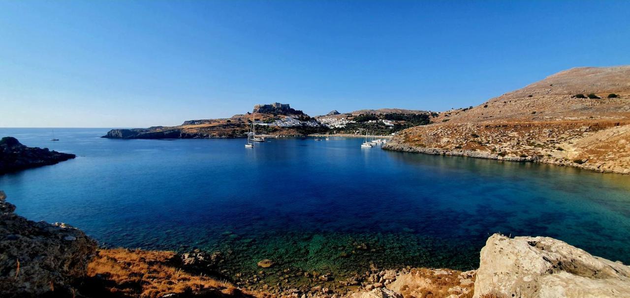 The Olive Tree Villa Lindos Extérieur photo